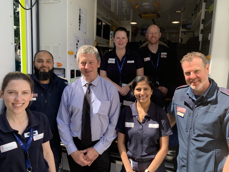 Stroke ambulance continues to save lives