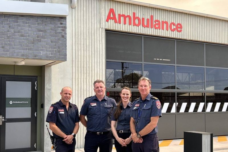 (L – R) Senior Team Manager Calum O’Doherty, Executive Director Anthony Carlyon, Team Manager Steffi Burns and Senior Team Manager Ross Manning.