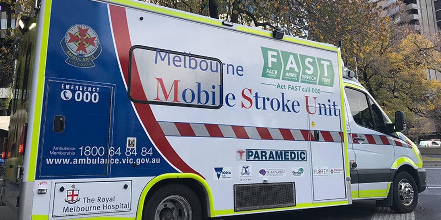 A Mobile Stroke Unit vehicle