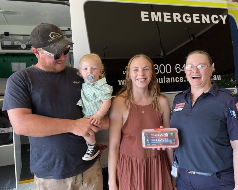Troy family and Lee Ridsdale