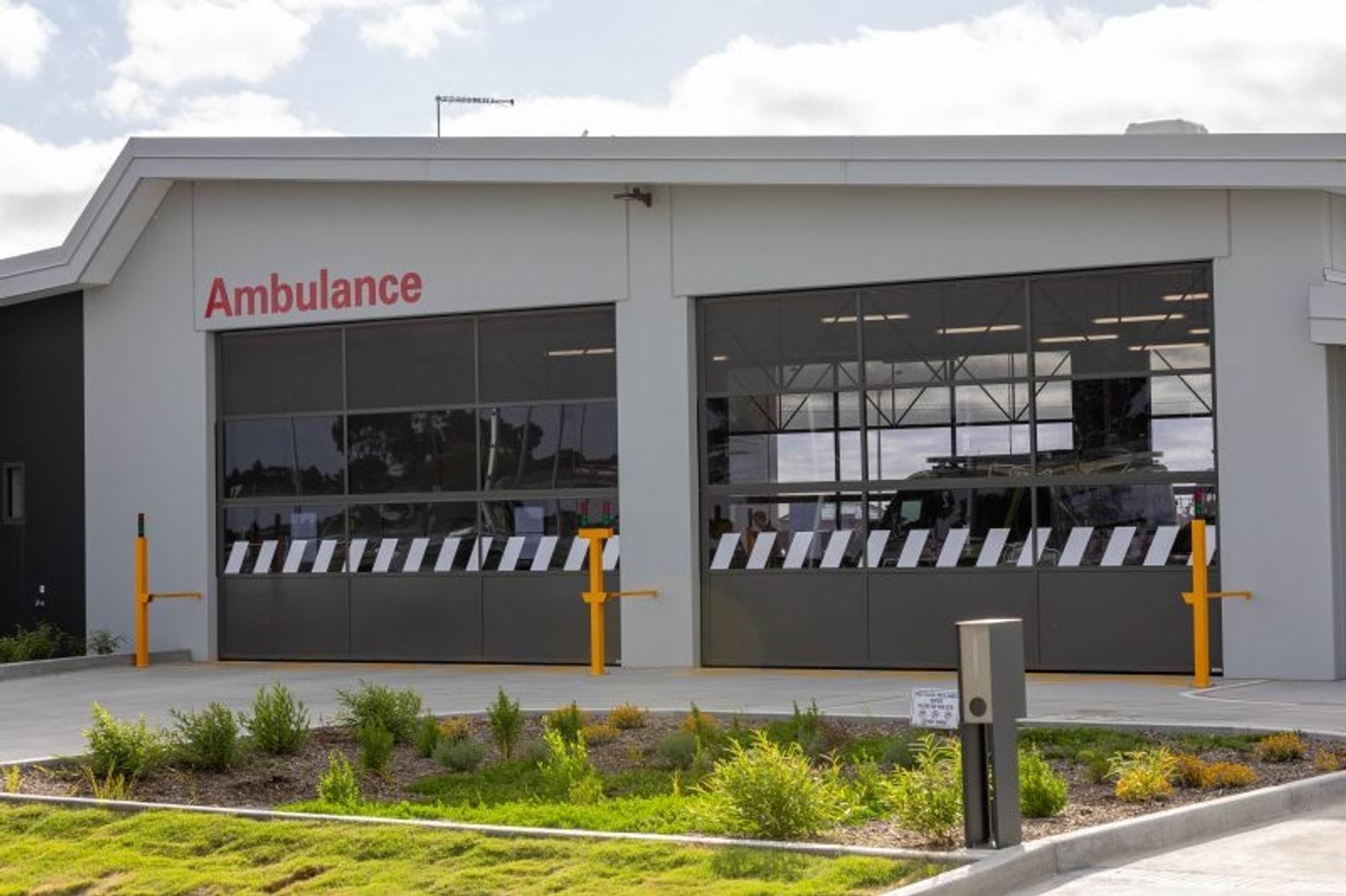 An Ambulance Victoria building. 