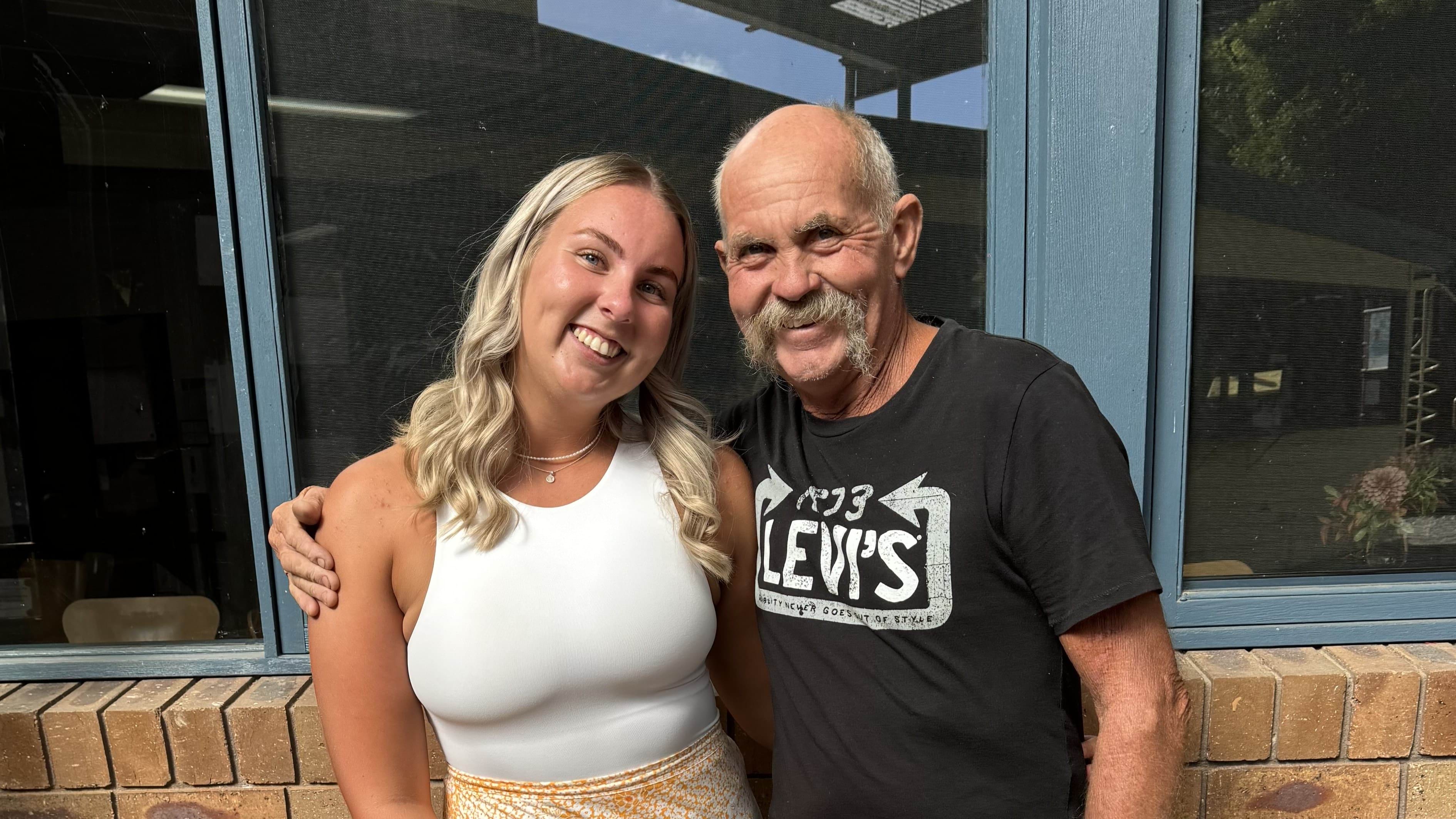 Father and daughter give back to local community
